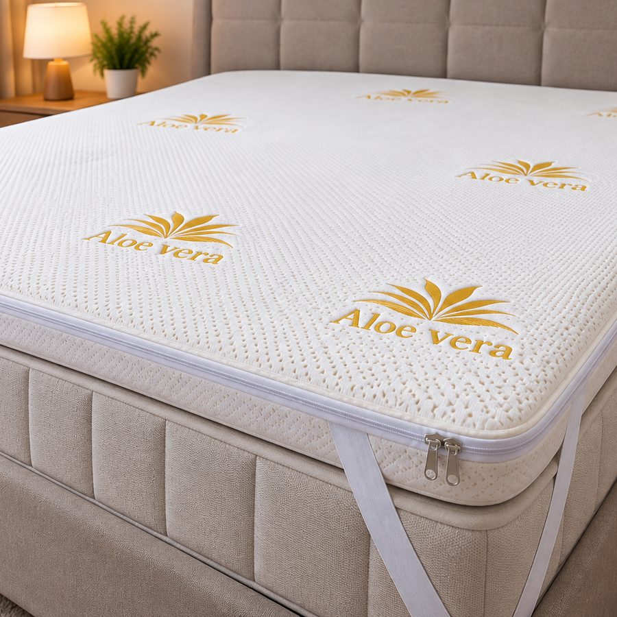 Ανώστρωμα Aloe Vera Memory Foam